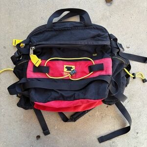 Mountainsmith DAY Pack Waist Pack Large Red Black